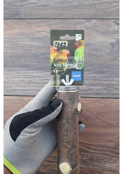 Venty Doğal Papağan Tüneği 30 cm | Macaw, Kakadu, Jako, Amazon, Eklektus, Kayık, Alexander - T489 fırsatları