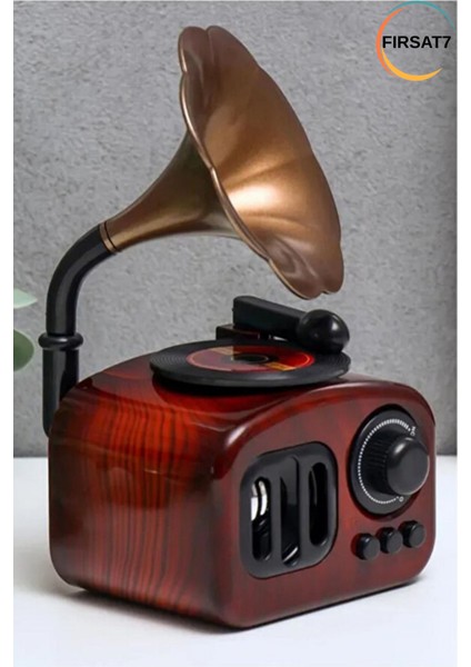 Dekoratif Nostaljik Dönen Plaklı Gramafon Müzik Kutusu Sevgili Arkadaşa Ev Ofis Dekoratif Hediyelik indirimleri