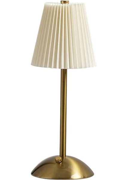 Dokunmatik Lighto Şarjlı Abajur Dekoratif Şık Masa Lambası Metal Gövde fiyatları