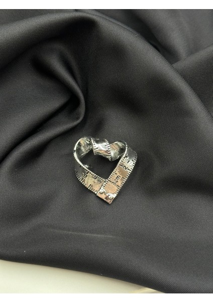 Gümüş Mezura Figürlü Terzi Modacı Tasarım Meslek Broş Yaka Iğnesi modelleri