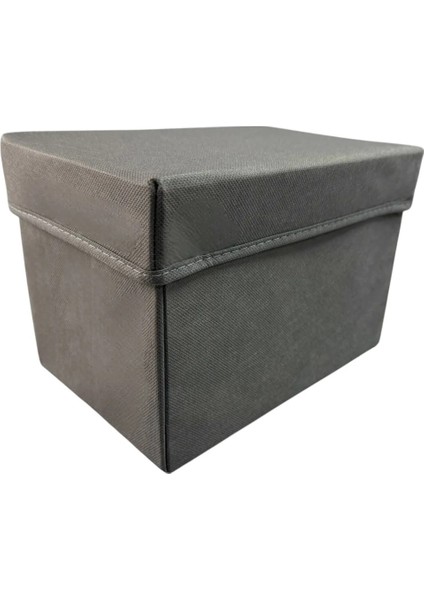 Gri Çok Amaçlı Kapaklı Saklama Kutusu, 30X20X20 Cm, Düzenleyici Kutu fırsatları