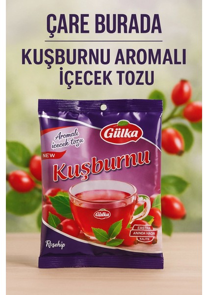 Kuşburnu Aromalı Içecek Tozu 250 gr