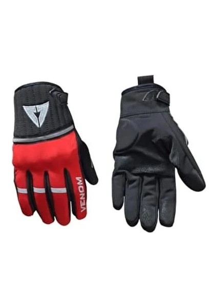 9015 Softshell Siyah Motorcu Eldiven
