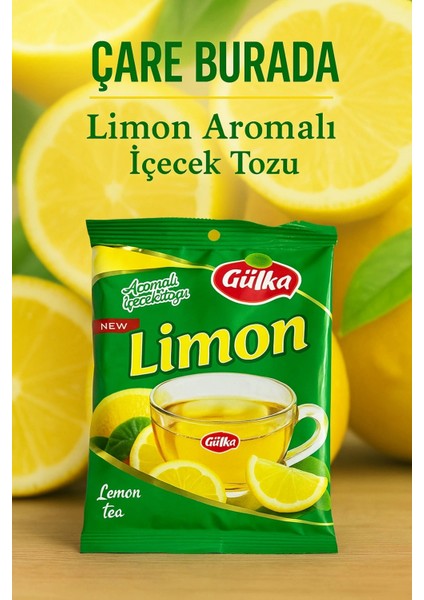 Limon Aromalı Içecek Tozu 250 gr