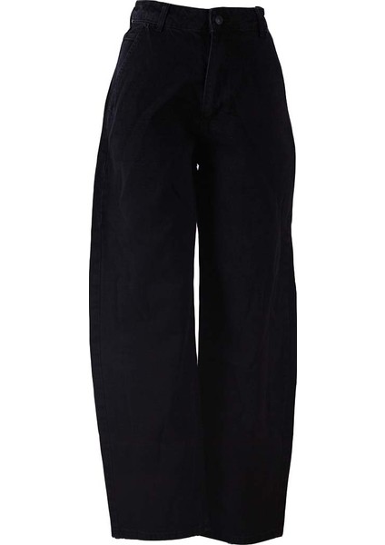 Siyah Kadın Jean Pantolon