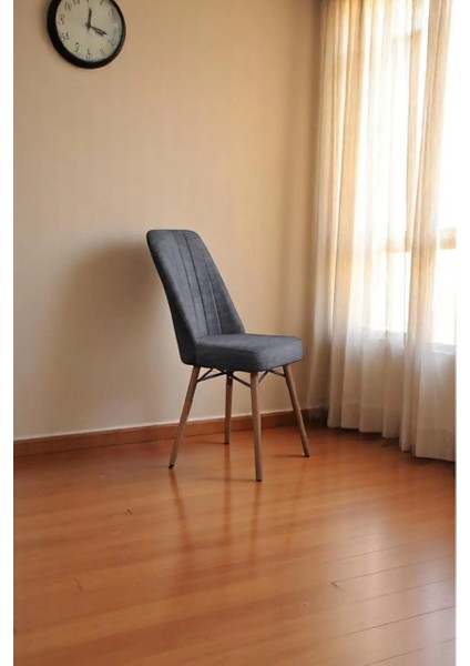 Karba Ceviz 80X132 Açılabilir Sunta Masa Yemek Odası Takımı, Mutfak Takımı 6 Adet Sandalye modelleri