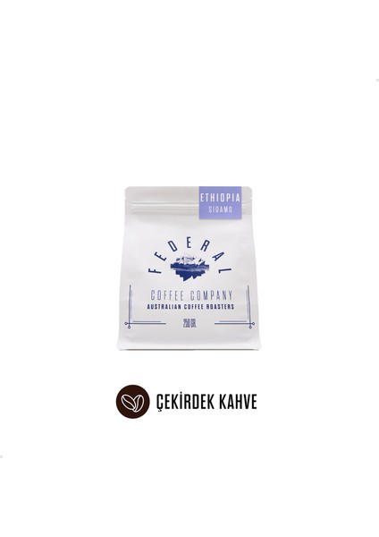 Ethiopia Sidamo (Çekirdek Kahve) 250GR