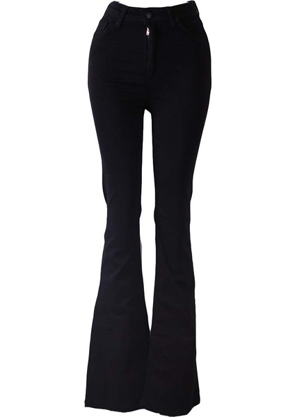 Siyah Kadın Jean Pantolon