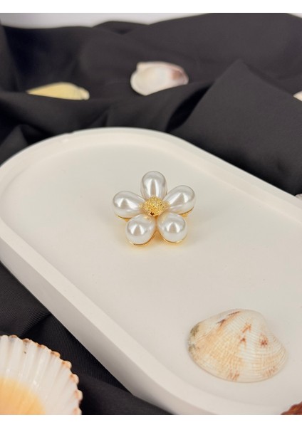 Papatya Figürlü Tasarım Broş Yaka Iğnesi fiyatları