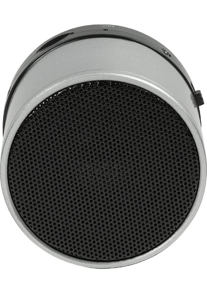 SP0051 Bluetooth Hoparlör 3W RMS Güç, Kablolu ve Kablosuz Bağlantı, Gümüş Renk, Kompakt Taşınabilir Tasarım indirimleri