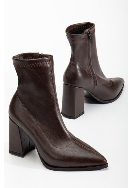 Hera Topuklu Sivri Burun Bot