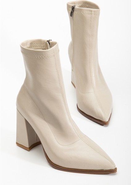 Hera Topuklu Sivri Burun Bot