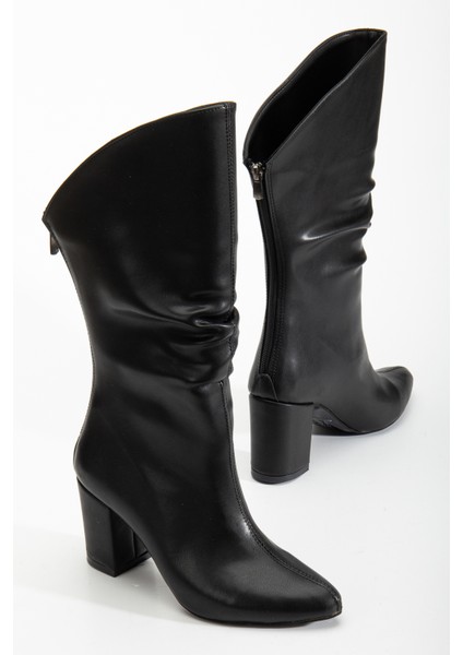 Zora Körüklü Topuklu Çizme modelleri