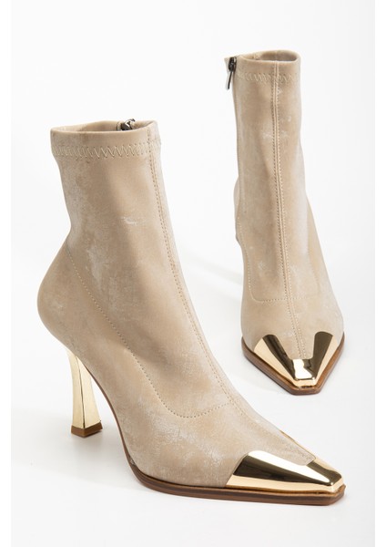 Delina Topuklu Kadife Bot fırsatları