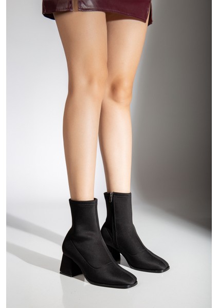 Sandra Streç Bot Siyah fiyatları