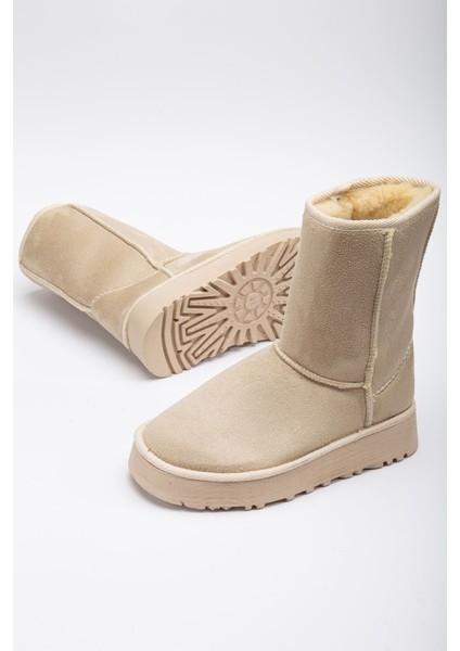 MaskButik Celio Kalın Taban Ugg Bej