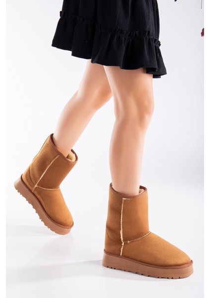 MaskButik Celio Kalın Taban Ugg Taba