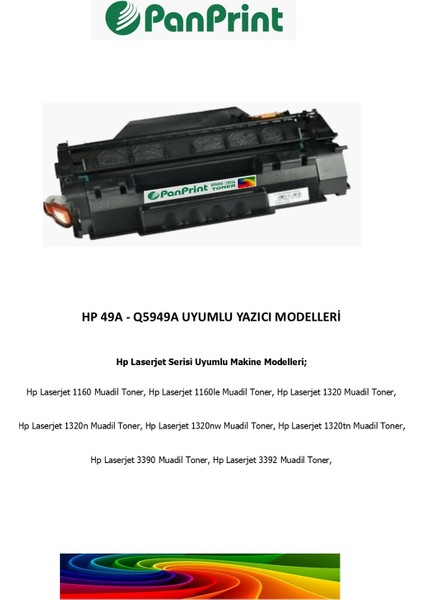 Hp Laserjet 3392 Muadil Toner fiyatları
