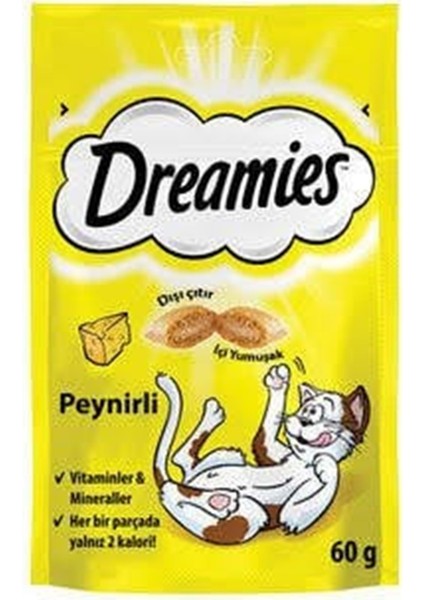 Gnd Dreamies Iç Dolgulu Kedi Ödül Bisküvisi 60GR