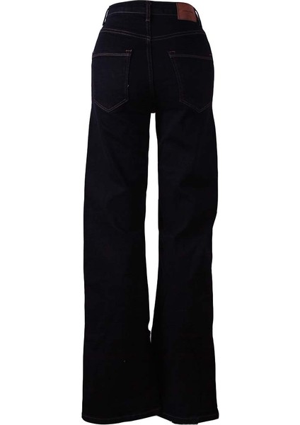 Koyu Lacivert Kadın Jean Pantolon modelleri