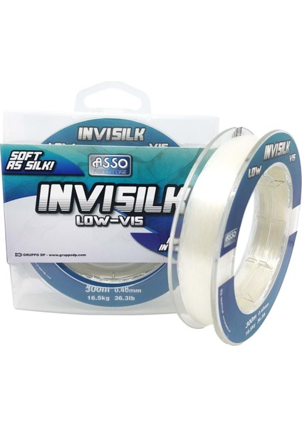 Asso Invısılk Surf Castıng 300 mt Beyaz 0,35 mm