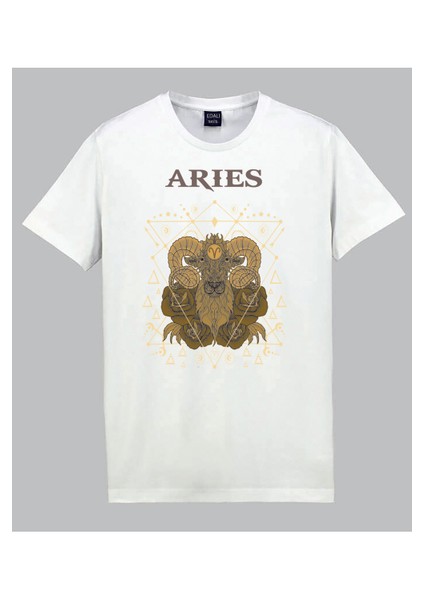 Koç Burcu Aries Digital Baskılı Tshirt