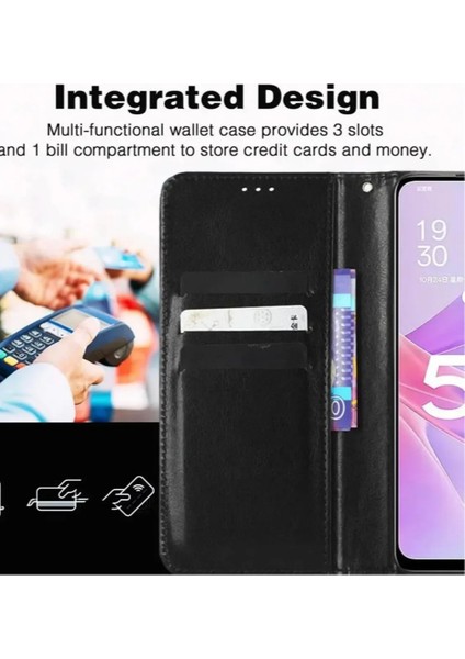 Xiaomi Redmi 14C Kılıf Kapaklı Deri Hisli Kamera Çıkıntılı Kopçalı Renkli Kartvizit Cüzdan Standlı fiyatları