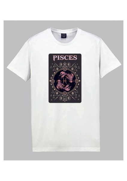 Balık Burcu Pısces Digital Baskılı Tshirt