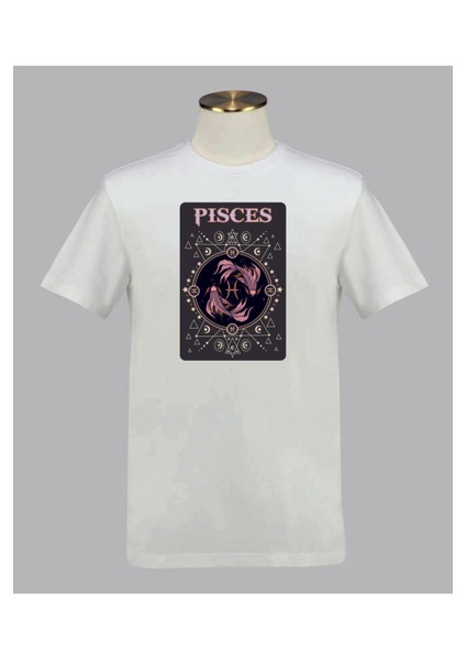 Balık Burcu Pısces Digital Baskılı Tshirt fiyatları