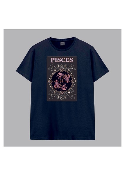 Balık Burcu Pısces Digital Baskılı Tshirt