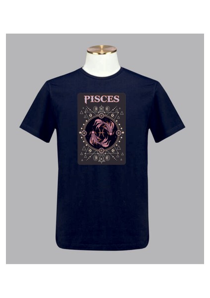 Balık Burcu Pısces Digital Baskılı Tshirt fiyatları