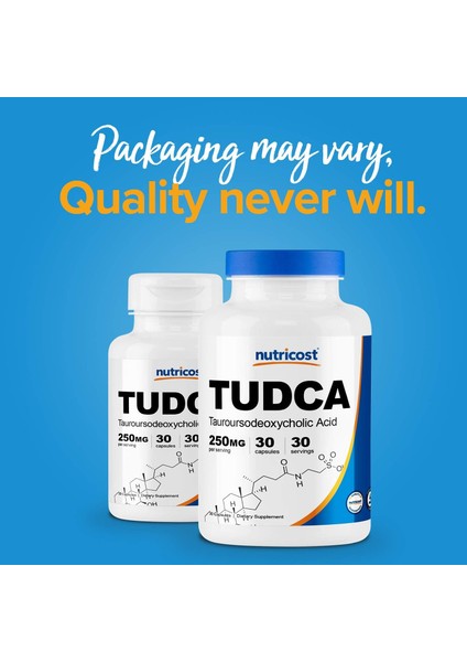 cost Tudca Tauroursodeoxycholic 250MG 30 Caps