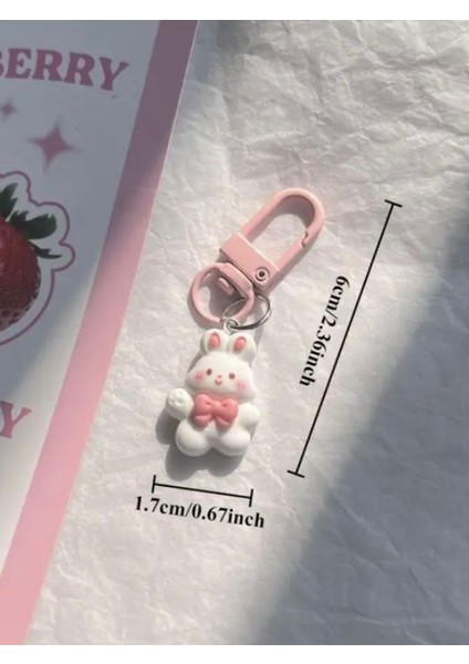 Charm Anahtarlık - Figürlü Anahtarlık - Çanta Süsü - 5 Adet fırsatları