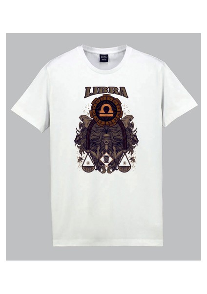 Terazi Burcu Libra Digital Baskılı Tshirt
