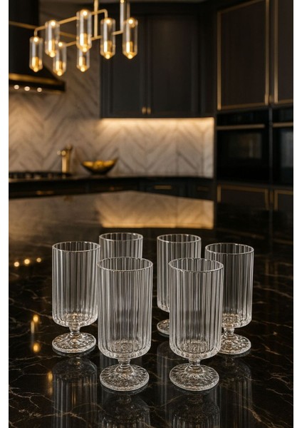 6'lı Elegant Kahve Yanı Bardak Kadeh 120 ml fiyatları