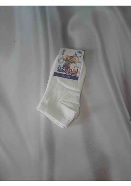 Erkek Çocuk %90 Cotton %7 Polyamide %3 Elastan Düz Renk 4'lü Patik Çorap modelleri