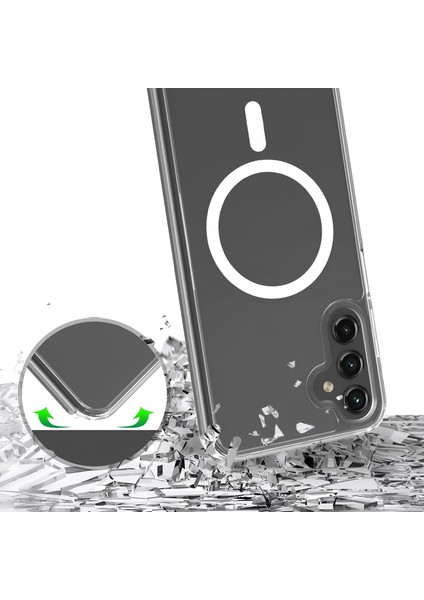 Sert Sararmaz Magsafe Şeffaf Kılıf Galaxy S24 indirimleri