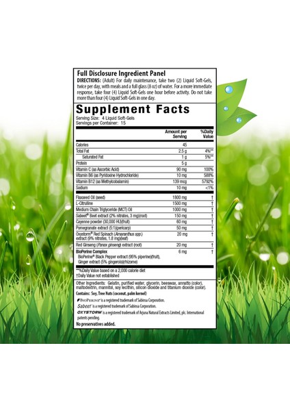 Irwin Naturals Pro-Active Nitric Oxide Pwr – 60 Softgel | L-Arginin & L-Citrulline Kompleksi fiyatları