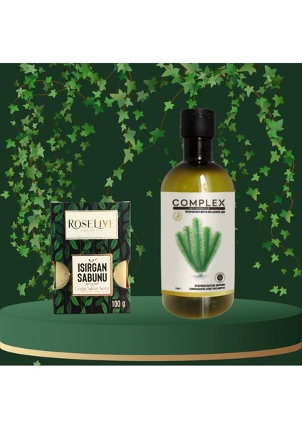 Isırgan Sabunu 100 G ve At Kuyruğu Özlü Şampuan 400 ml