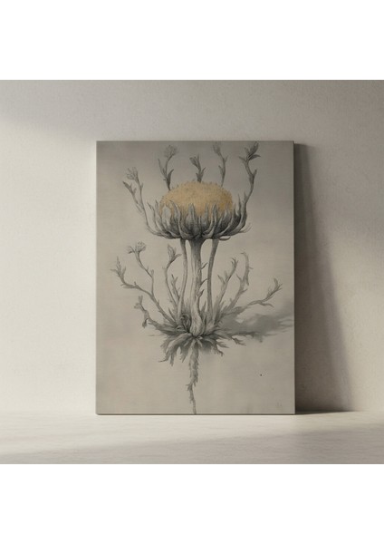 Soyut Bitki Illüstrasyon Tablosu fiyatları