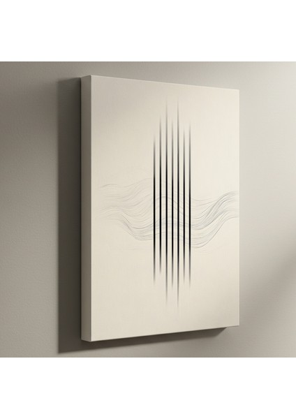 Minimalist Akım Soyut Sanat Tablosu
