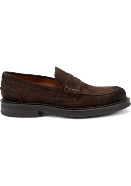 Erkek Oxford ( Klasik) 73A8 Frau Waxy Pepe (Dark Brown)