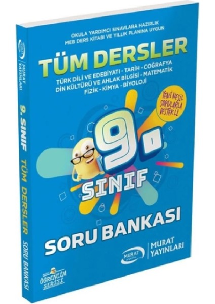 Tüm Dersler 9.sınıf Soru Bankası - Yeni Nesil Soru Destekli