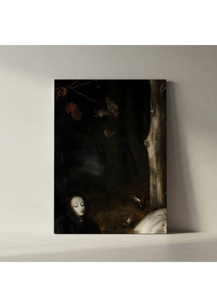 Karanlık Romantik Orman Tablosu fiyatları