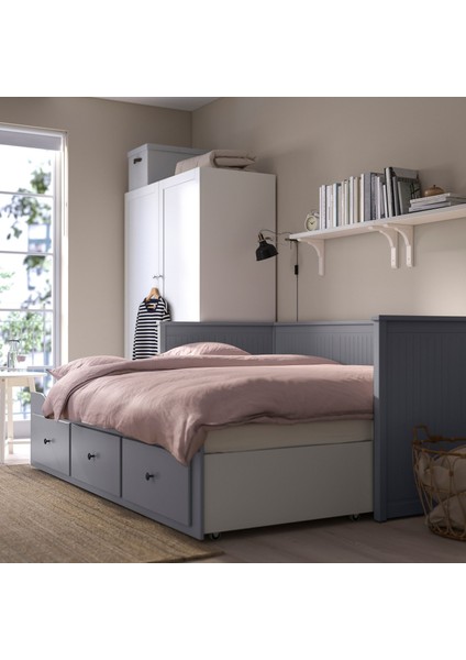 Hemnes Agotnes Divan Gri 80X200 cm Sert modelleri