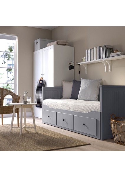 Hemnes Agotnes Divan Gri 80X200 cm Sert fırsatları