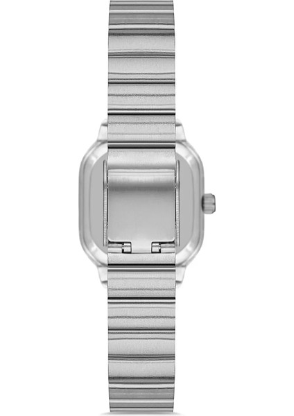 Minimal Kare Metal Gümüş Kadın Kol Saati modelleri