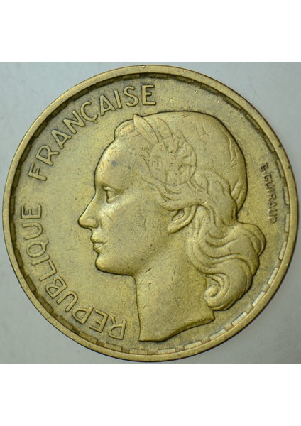 Fransa 20 Frank 1951 B. modelleri