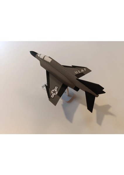 F-4 Phantom II Uçak Model Kiti – Usaf Siyah Gri Özel Sürüm fırsatları