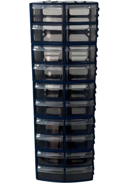 Plastik Çekmeceli Kutu 20 Çekmeceli 705-M fiyatları